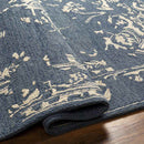 Melanarka Traditional Royal Blue Area Rug