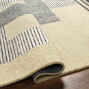 Pyrogi Modern Cream Area Rug