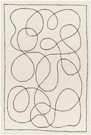 Kazafani Modern Ivory Area Rug