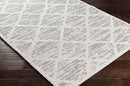Perivolia Global Light Gray Area Rug