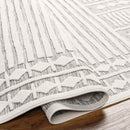 Metochi Global Off-White/Medium Gray Area Rug