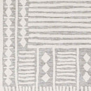 Metochi Global Off-White/Medium Gray Area Rug