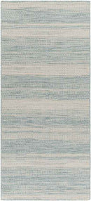 Kyrenia Modern Teal Area Rug