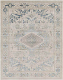 Pachna Traditional Beige Area Rug
