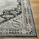 Pachna Traditional Dark Teal Area Rug