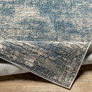 Kampyli Modern Dark Teal Area Rug