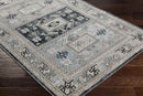 Trikomou Traditional Charcoal Area Rug