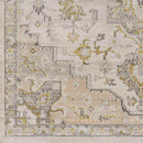 Deftera Traditional Gray Area Rug