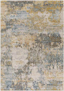 Silikou Modern Cream Area Rug