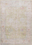 Goodell Traditional Sage Washable Area Rug