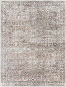 Marathovounos Traditional Brown Washable Area Rug