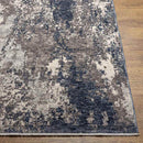 Hopkinton Modern Dark Blue Area Rug
