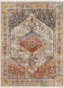 Inwood Traditional Garnet Area Rug