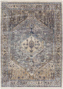Inwood Traditional Taupe Area Rug