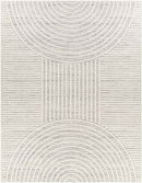 Kyra Modern Light Gray Area Rug