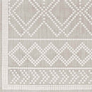 Rizokarpaso Global Light Gray Area Rug