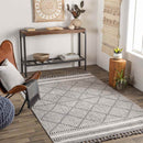 Kalopsida Global Medium Gray Area Rug