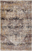 Gerolakkos Traditional Charcoal Area Rug