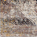 Gerolakkos Traditional Charcoal Area Rug