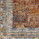 Apostolos Traditional Burgundy Area Rug