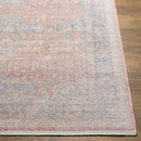Kalavasos Traditional Burnt Orange Area Rug