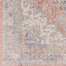 Kanli Traditional Burnt Orange Area Rug