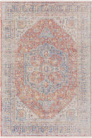 Millia Traditional Burnt Orange Area Rug