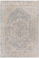 Millia Traditional Pale Blue Area Rug