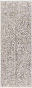Thermia Traditional Gray Area Rug