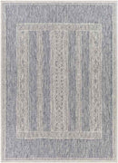 Iowa Falls Global Navy Area Rug