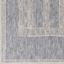 Iowa Falls Global Navy Area Rug