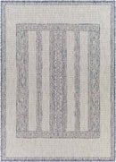 Iowa Falls Global Light Gray Area Rug