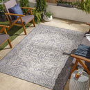 Kingsley Traditional Navy Area Rug