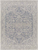 Kingsley Traditional Medium Gray Area Rug