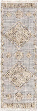 Liscomb Global Gray Area Rug