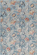 Damar Cottage Dark Teal Area Rug
