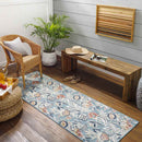 Damar Cottage Dark Teal Area Rug