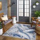 Delhi Coastal Denim Area Rug