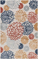 Ekron Cottage Orange Area Rug