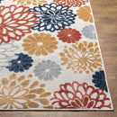 Ekron Cottage Orange Area Rug