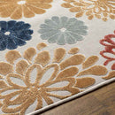 Ekron Cottage Orange Area Rug
