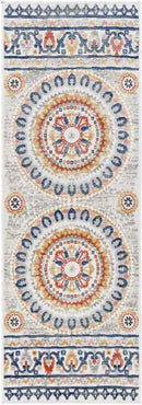 Ellis Traditional Navy Area Rug