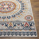 Ellis Traditional Navy Area Rug