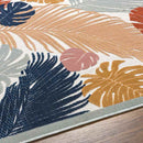 Esbon Coastal Orange Area Rug