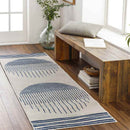 Neerbosch Modern Navy Blue Area Rug