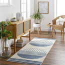 Neerbosch Modern Navy Blue Area Rug