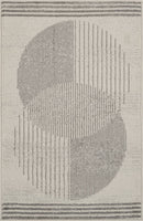 Lakin Modern Medium Gray Area Rug