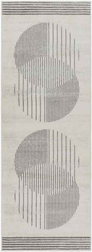 Lakin Modern Medium Gray Area Rug