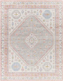 Maize Traditional Blush Washable Area Rug