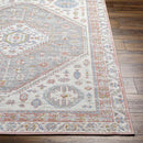Maize Traditional Blush Washable Area Rug